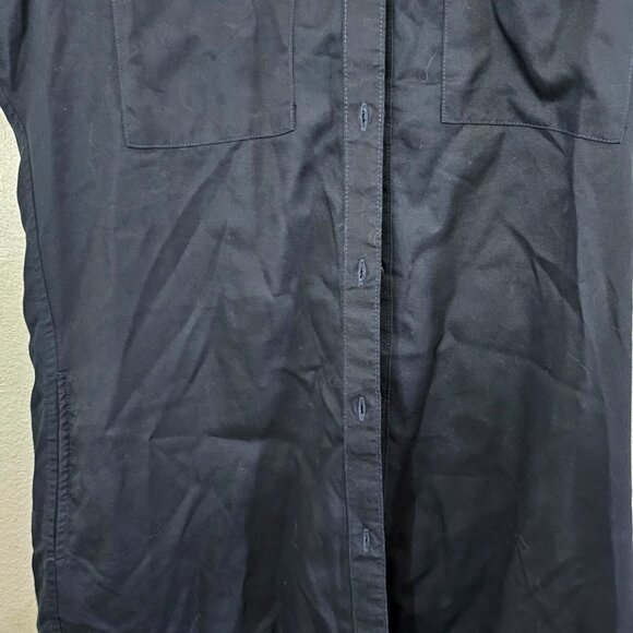 Orvis Size Small Womens Classic Collection Button Down Shirt Dress Short Sleeve - Picture 7 of 16